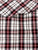Ely and Walker Mens Pro Vented Plaid Black/White Poly/Cotton L/S Shirt