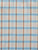 Ely and Walker Mens Western Plaid Snap Light Blue Poly/Cotton S/S Shirt