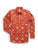 Ely and Walker Mens Western Cowboy Print Spice 100% Cotton L/S Shirt