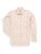 Ely and Walker Mens Western Retro Star Ecru 100% Cotton L/S Shirt