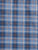 Ely and Walker Mens Western Textured Plaid Navy Poly/Cotton L/S Shirt
