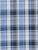 Ely and Walker Mens Western Textured Plaid Blue Poly/Cotton L/S Shirt