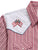 Ely and Walker Mens Western Flag Embroidery Red Poly/Cotton S/S Shirt