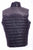 Scully Mens Two Tone Yoke Black/Grey Leather Leather Vest