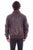 Scully Mens Classic Bomber Brown Leather Leather Jacket