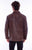 Scully Mens Whip Stitch Chocolate Leather Leather Jacket