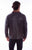 Scully Mens Retro Zip Chocolate Leather Leather Jacket