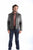 Scully Mens Vintage Distressed Rugged Brown Leather Leather Jacket