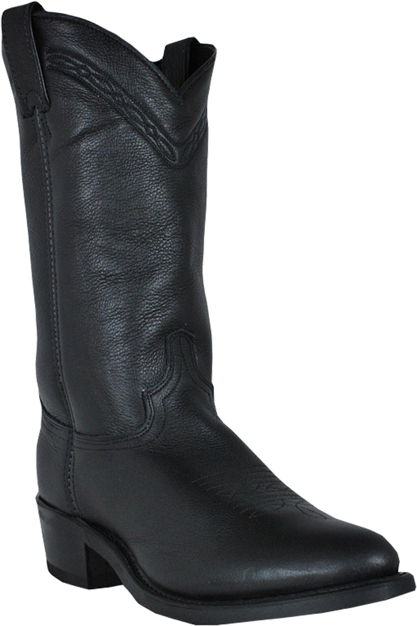 Mango - Bottes de cowboy en daim - Marron Mango - Bottes de cowboy en daim - Marron