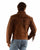 Scully Mens Mountain Man Fringe Chocolate Leather Leather Jacket 3X