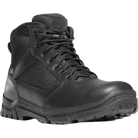 Danner Lookout 5.5in Mens Black Leather Waterproof Work Boots 23820