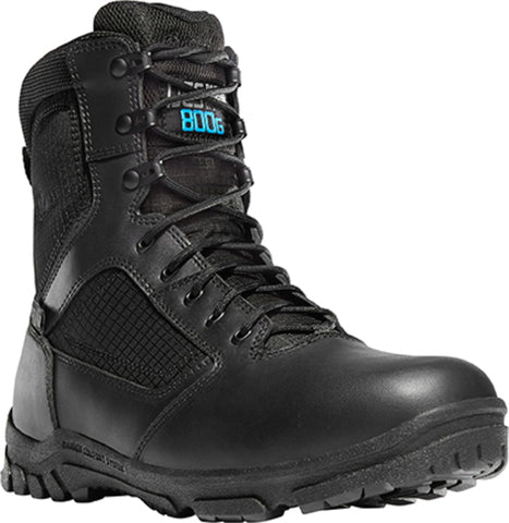 Danner Lookout 800G 8in Mens Black Nylon/Leather WP Uniform Boots