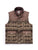 Ely and Walker Mens Western Snap Brown 100% Polyester Puffer Vest