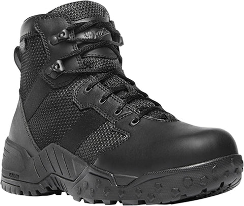 Danner Scorch Side-Zip Mens Black Textile 6in WP Military Boots