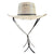 Rockmount Unisex Premium Oval Crown Beige Palm Cowboy Hat
