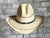 Rockmount Mens Natural Straw Premium Cowboy Gus Stripe Hat 7