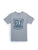 Ely and Walker Mens Authentic Western Heather Gray Poly/Cotton S/S T-Shirt