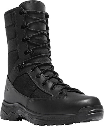Danner Mens Reckoning 8in Hot Black Leather Military Boots