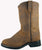Smoky Mountain Boots Toddler Boys Roper Brown Leather Cowboy