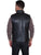 Scully Mens Black Italian Lamb Quilted Vest