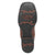 Dan Post Womens Faye Rust/Turquoise Leather Cowboy Boots