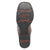 Dan Post Womens Bonnie Tobacco/Purple Leather Cowboy Boots