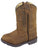Smoky Mountain Boots Toddler Boys Hopalong Brown Distress Leather 6 D
