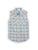 Ely and Walker Womens Bow Embroidery Plaid Light Blue Poly/Cotton S/L Shirt