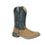 Smoky Mountain Boots Unisex Midland Brown/Midnight Blue Leather Cowboy Boots