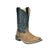 Smoky Mountain Boots Unisex Midland Brown/Midnight Blue Leather Cowboy Boots