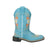 Smoky Mountain Boots Girls Desert Flowers Turquoise Leather Cowboy Boots