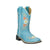Smoky Mountain Boots Girls Desert Flowers Turquoise Leather Cowboy Boots