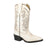 Smoky Mountain Boots Girls Carolina Antique White Leather Cowboy Boots