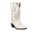 Smoky Mountain Boots Girls Carolina Antique White Leather Cowboy Boots