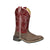 Smoky Mountain Boots Unisex Nomad Brown/Burgundy Leather Cowboy Boots