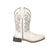 Smoky Mountain Boots Girls Georgia Antique White Leather Cowboy Boots