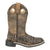 Smoky Mountain Boots Kids Unisex Gator Sanded Black/Brown Leather Cowboy Boots