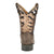 Smoky Mountain Boots Kids Girls Safari Brown Distress/Tiger Leather Cowboy Boots