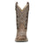 Smoky Mountain Boots Youth Girls Willow Chocolate/Silver Leather Cowboy Boots