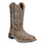 Smoky Mountain Boots Kids Girls Willow Vtg Chocolate/Silver Leather Cowboy Boots