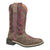 Smoky Mountain Boots Kids Girls Willow Vtg Chocolate/Pink Leather Cowboy Boots