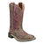 Smoky Mountain Boots Kids Girls Willow Vtg Chocolate/Pink Leather Cowboy Boots