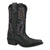 Smoky Mountain Boots Kids Girls Sierra Black Leather Cowboy Boots