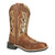 Smoky Mountain Boots Kids Girls Nevada Brown Oil/Gold Leather Cowboy Boots