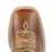 Smoky Mountain Boots Kids Girls Nevada Brown Oil/Gold Leather Cowboy Boots