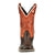 Smoky Mountain Boots Kids Unisex Dusty Choco/Burnt Orange Leather Cowboy Boots