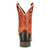 Smoky Mountain Boots Kids Unisex Dusty Choco/Burnt Orange Leather Cowboy Boots