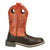 Smoky Mountain Boots Kids Unisex Dusty Choco/Burnt Orange Leather Cowboy Boots
