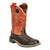 Smoky Mountain Boots Kids Unisex Dusty Choco/Burnt Orange Leather Cowboy Boots