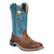 Smoky Mountain Boots Kids Unisex Frontier Brown/Blue Leather Cowboy Boots